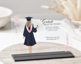 Girls Acrylic Graduation Plaque